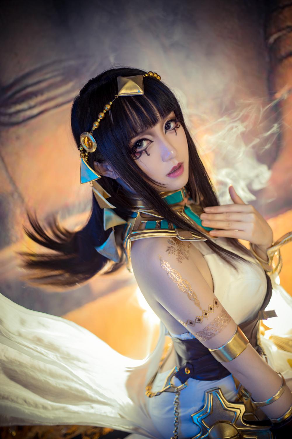 「枪神纪」埃及奶cos,太美了吧