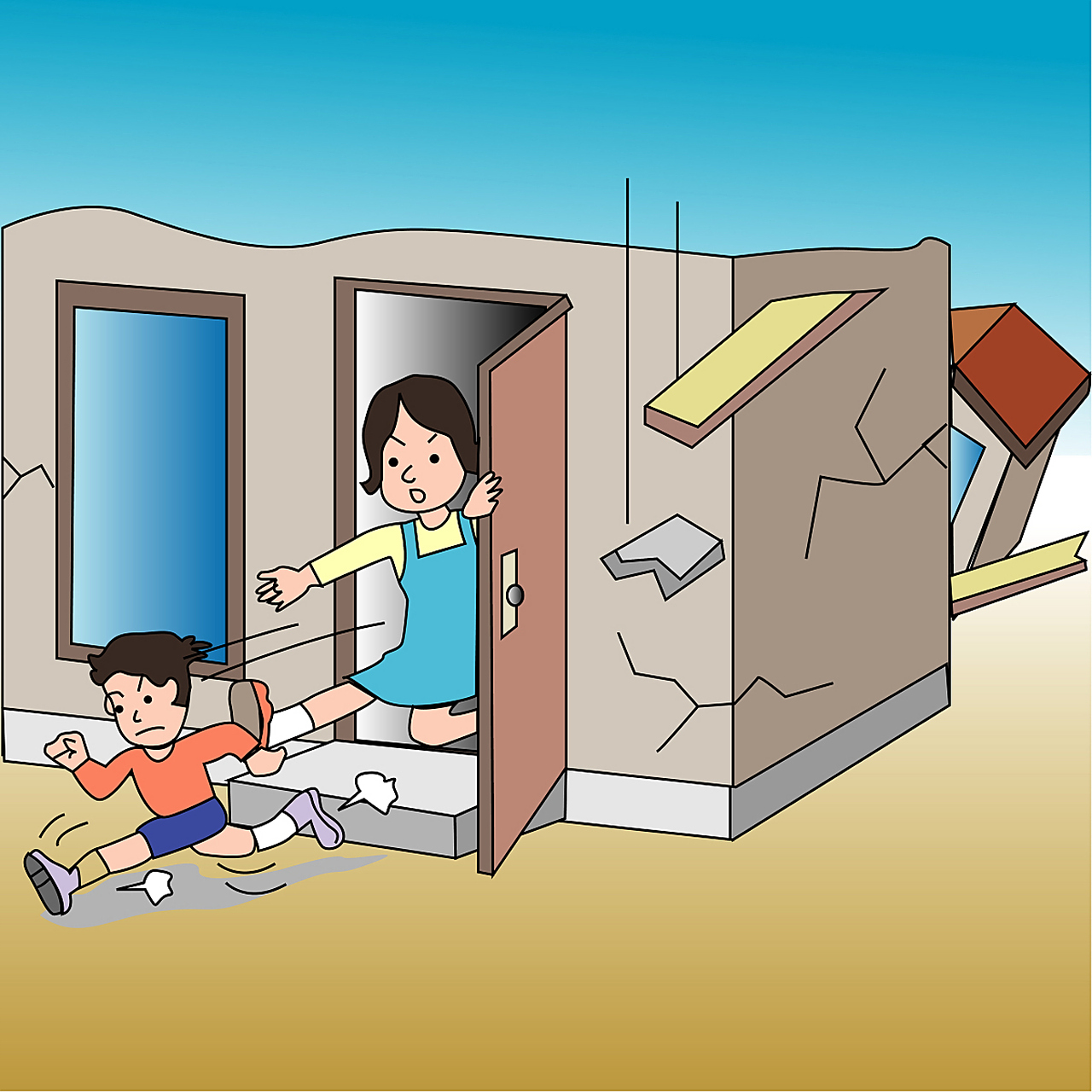 当地震突然来袭,我们该如何应对,才能将损失降到最低呢?