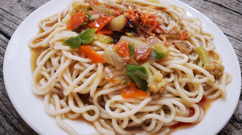 教你制作兰州夏天最火的美食素凉面，卤子很关键，芥末是灵魂,美食,美味食谱,好看视频