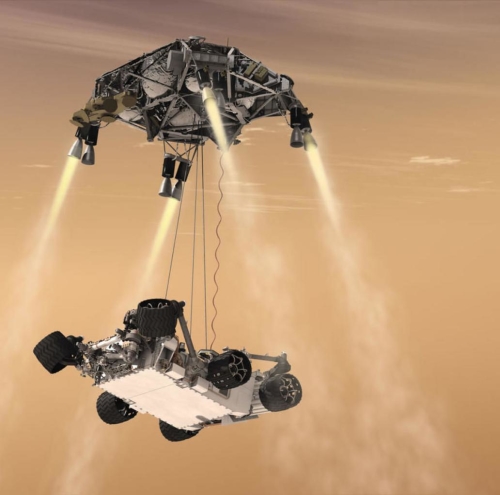 nasa正在测试一种用于登陆火星探测器的超音速降落伞