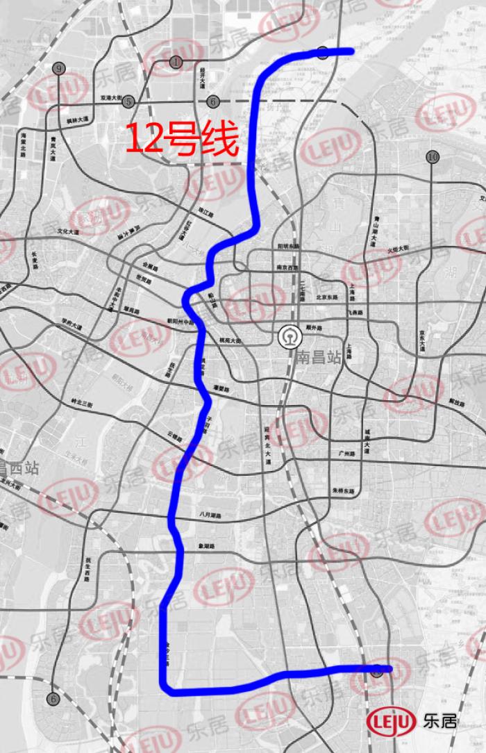 网曝未来南昌将拥有15条轨道交通线路 共6199公里