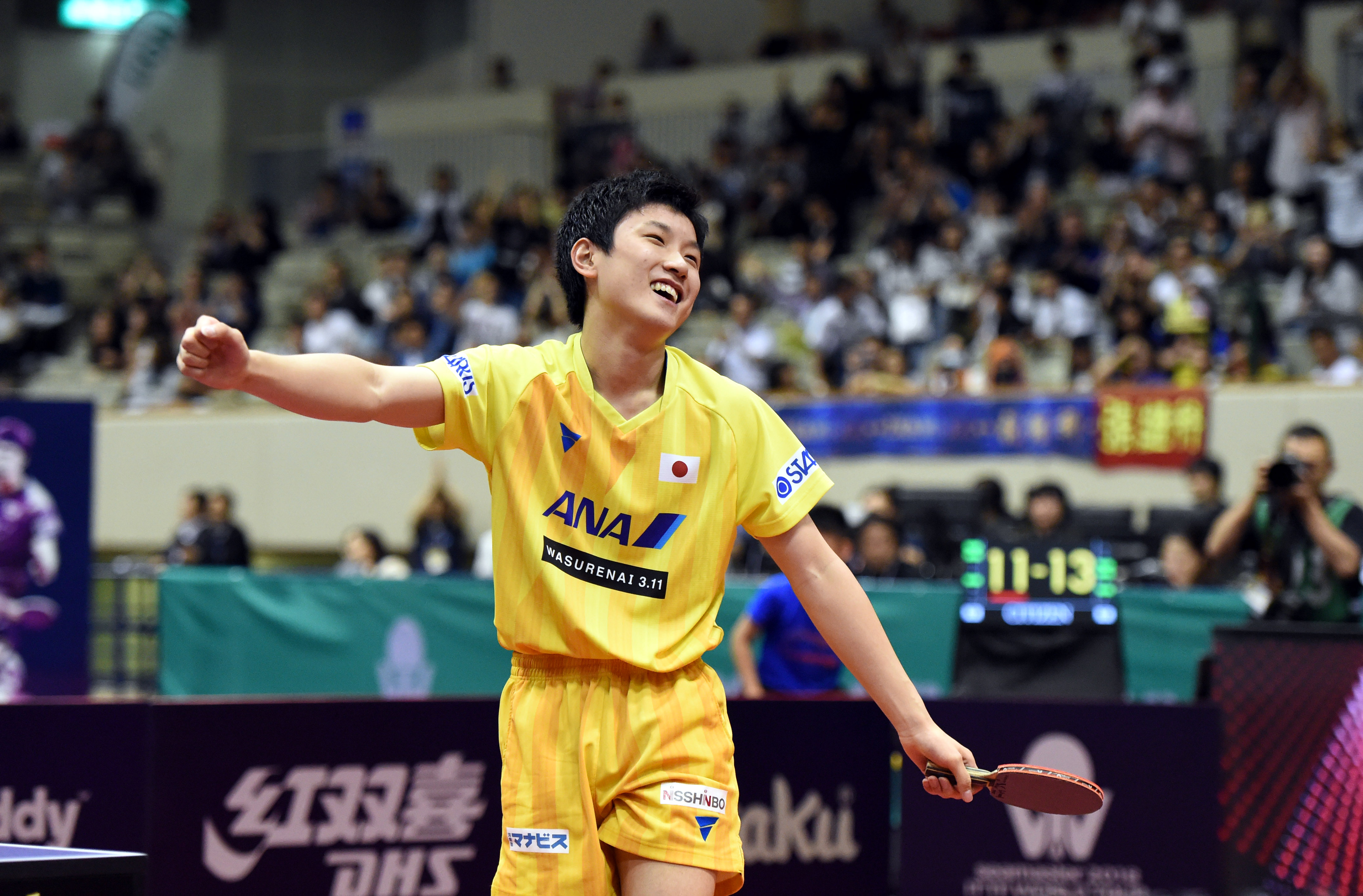 乒乓球——张本智和夺日本公开赛男单冠军(2)