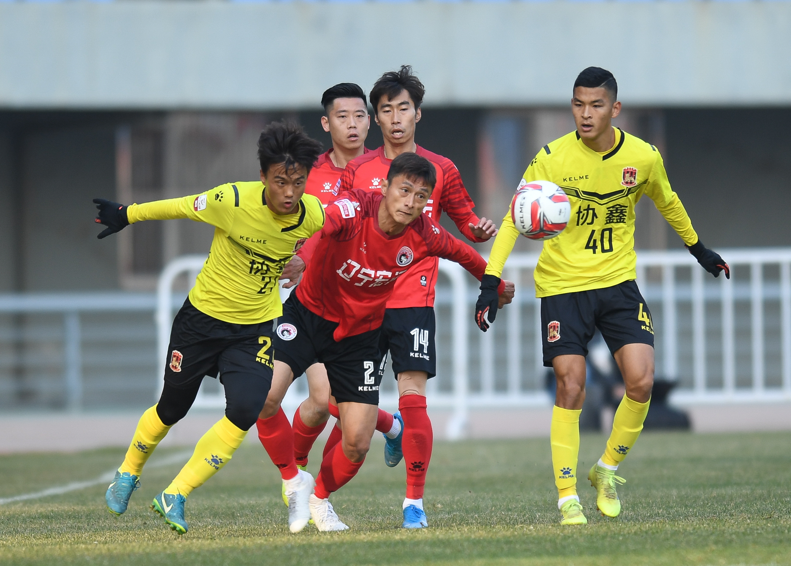 足球——中甲,中乙附加赛:辽宁沈阳宏运战平苏州东吴