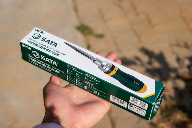 值得购买家中必备工具,世达19合1替换式棘轮螺丝刀