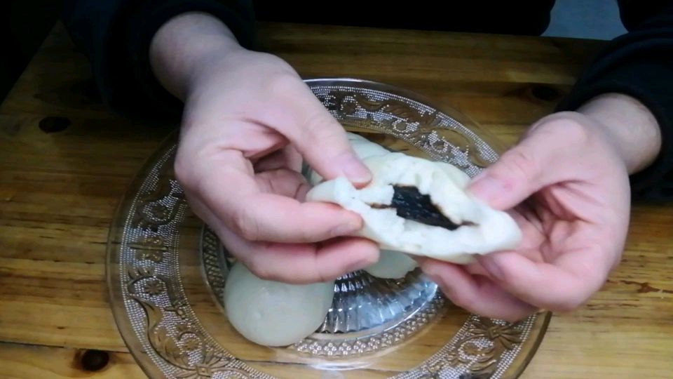 懒人豆沙包:一次醒发,口感香甜松软