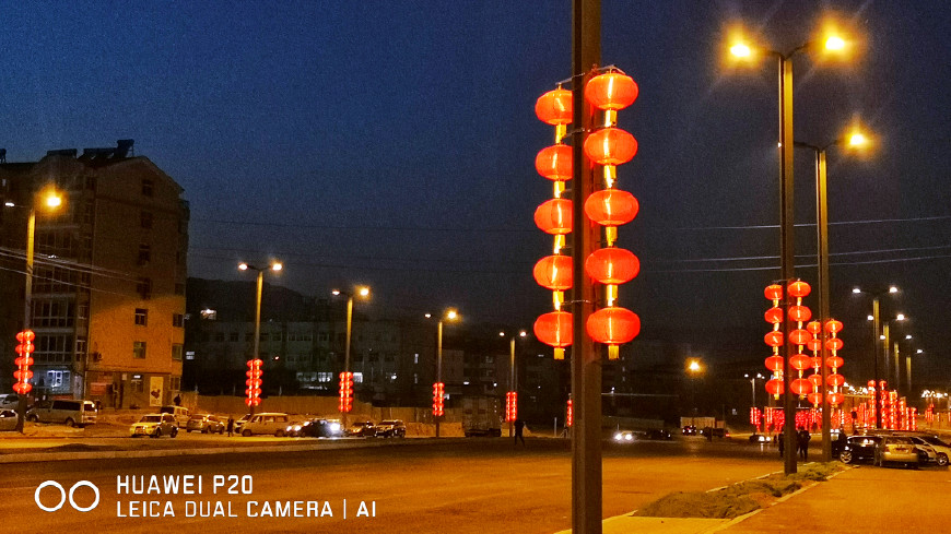 春节期间太原的街道是这样的,你觉得哪里的灯光最漂亮呢?