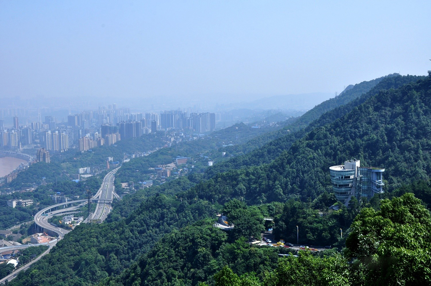 重庆南山观景台图片