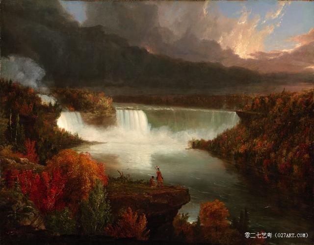 美国画家 thomas cole 风景油画作品欣赏