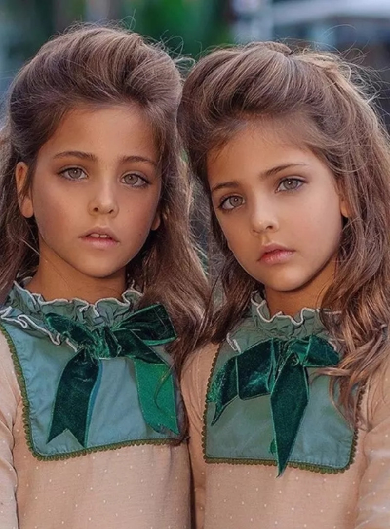 世界上最美双胞胎图片