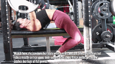 卧推毫无发力感?4种技术领会力从地起,让卧推力量更进一步