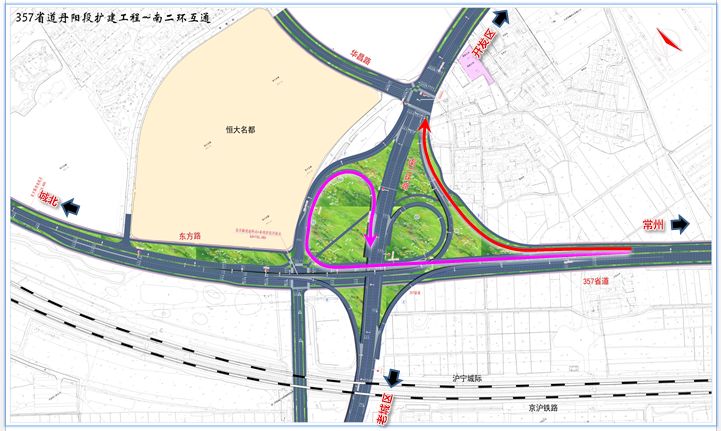 丹阳公路最新规划图图片