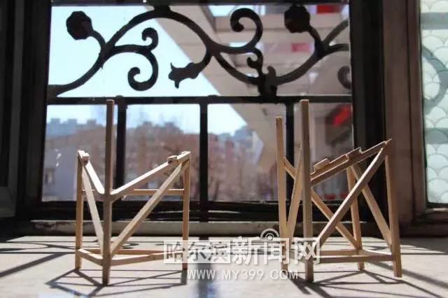 14根小木棍承载70斤重量|哈三中高二学生全国创新大赛获二等奖 收获