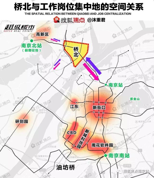 南京市桥北地图图片