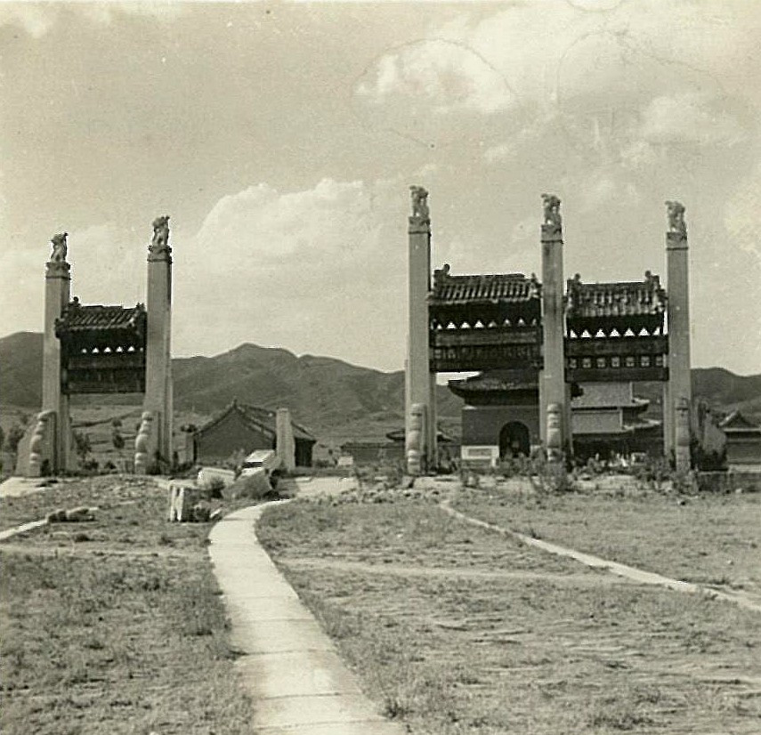 1939年老照片:河北.遵化.清景陵