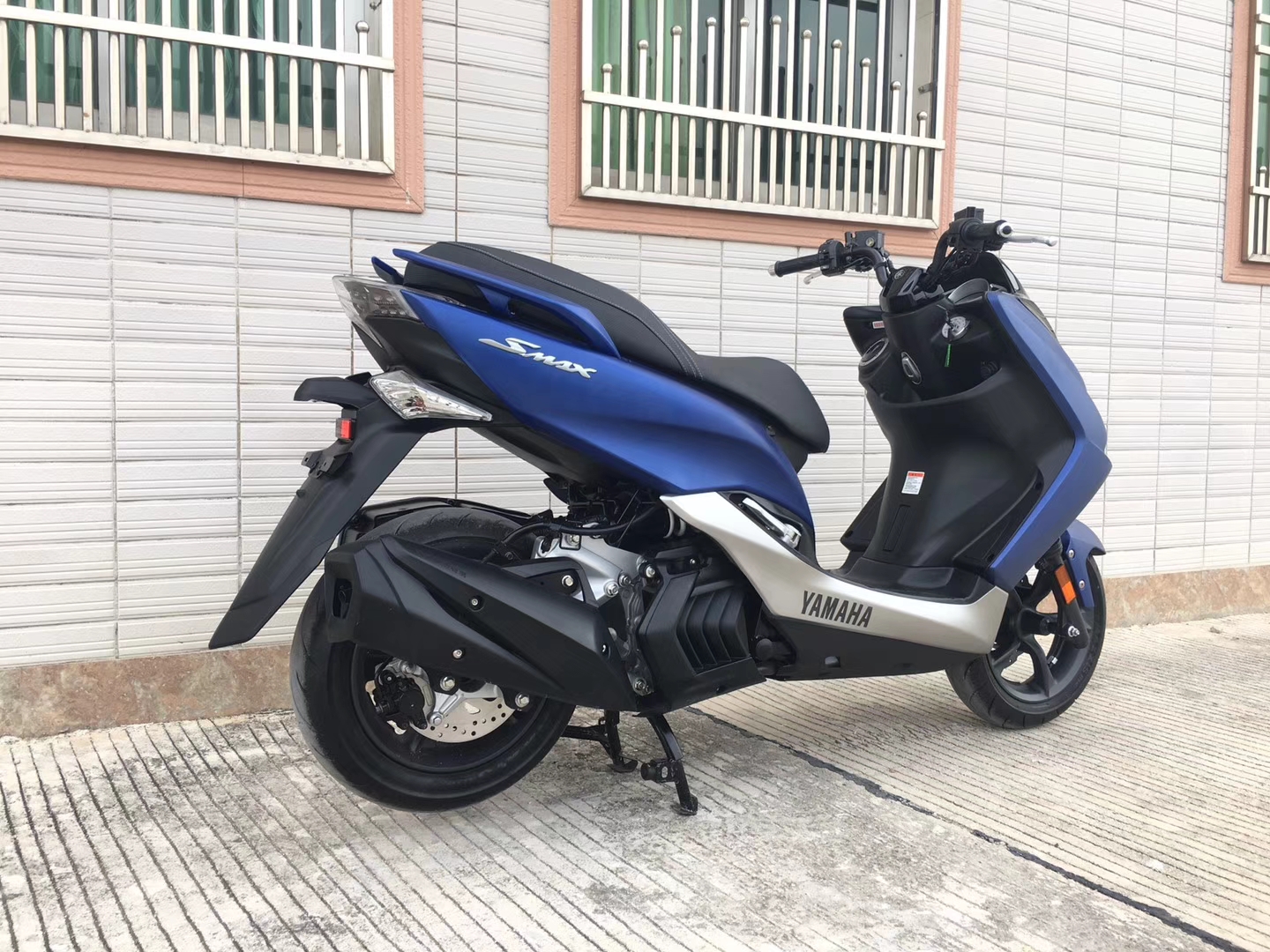 实拍2018款雅马哈smax-155!