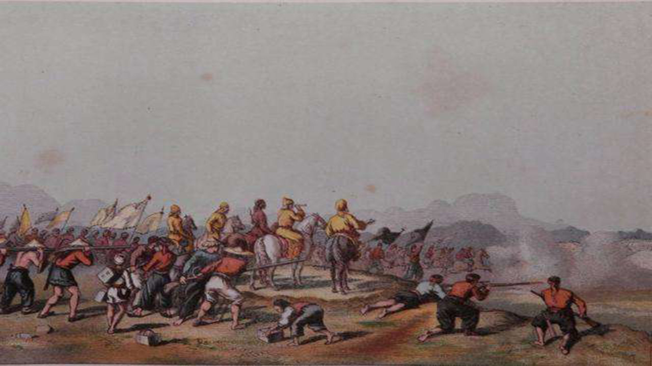 气壮山河的天京保卫战,各族人民反抗起义,徒劳无功