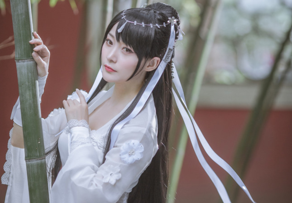 二次元超美cos,天刀圣绣素问,古风御姐来袭