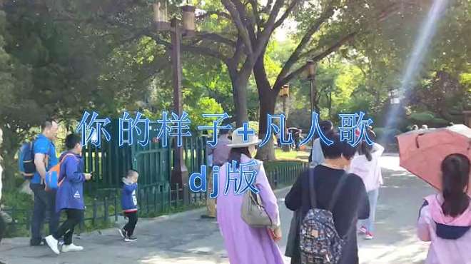 [图]一首DJ《你的样子+凡人歌》沧桑歌声中带着一份轻快旋律，好听！