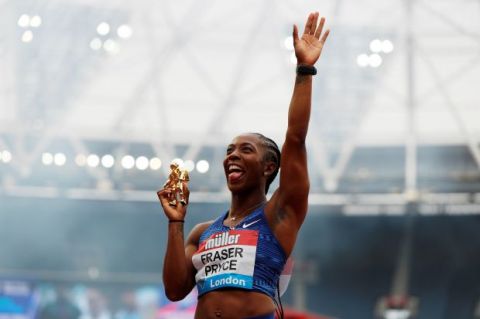 弗雷泽-普莱斯夺得伦敦钻石联赛女子100米冠军