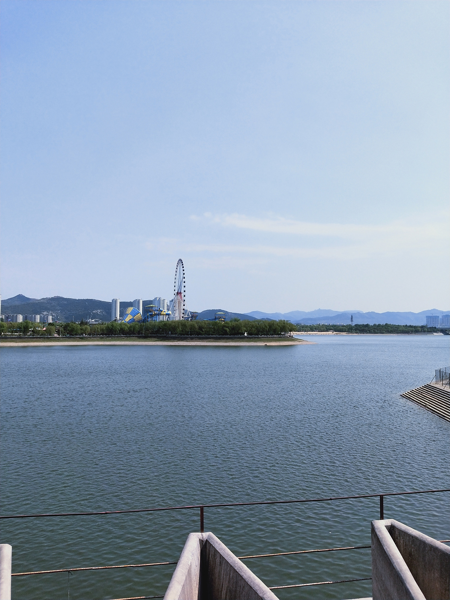 济南长清区园博园长清湖靓照