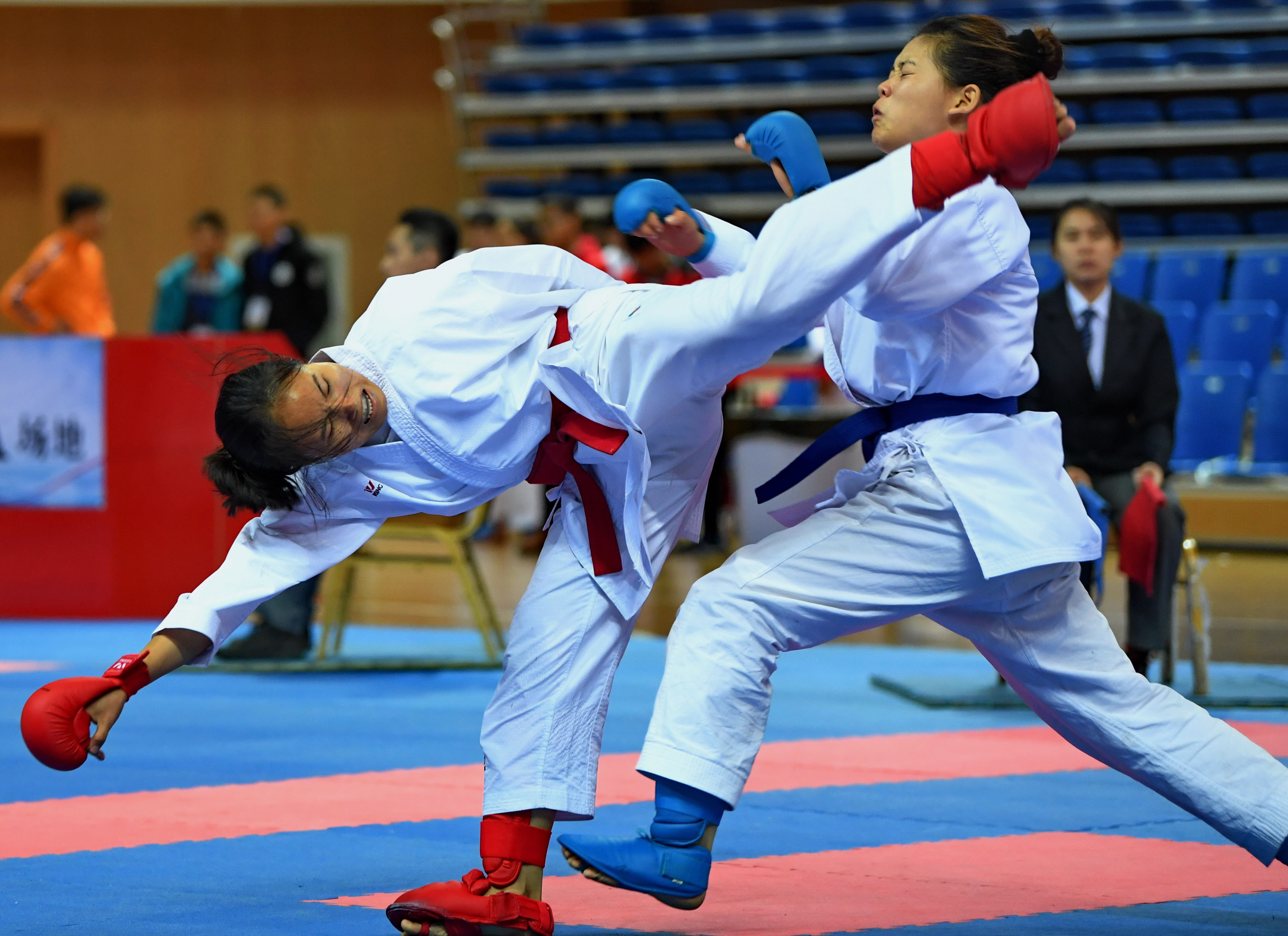 空手道——第九届中国大学生空手道锦标赛开赛