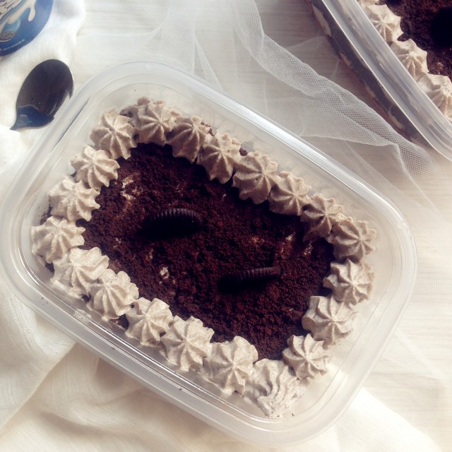 奥利奥奶油盒子蛋糕,方便携带,出游必备美食