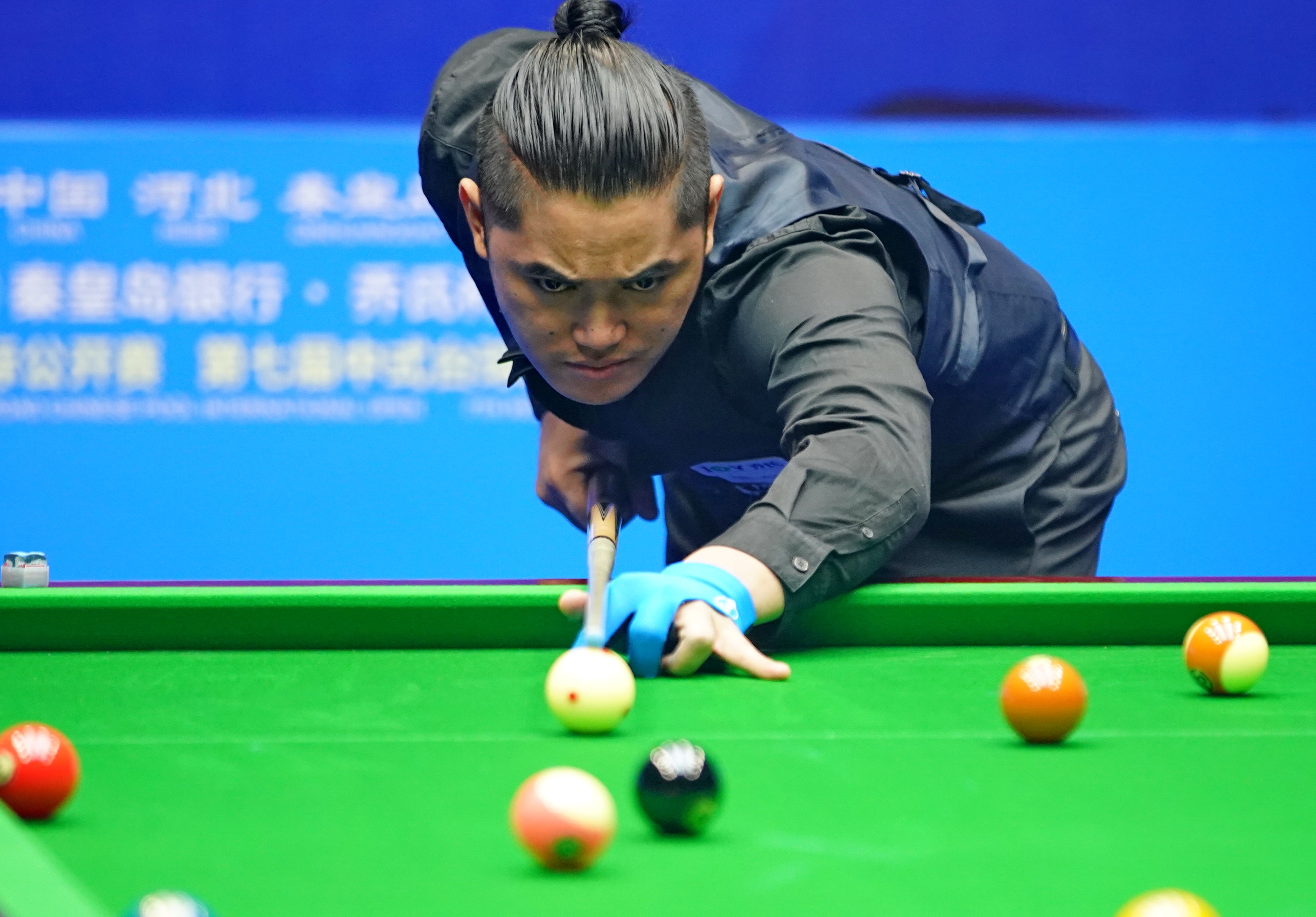 台球——河北"一带一路"中式台球国际公开赛开赛(2)