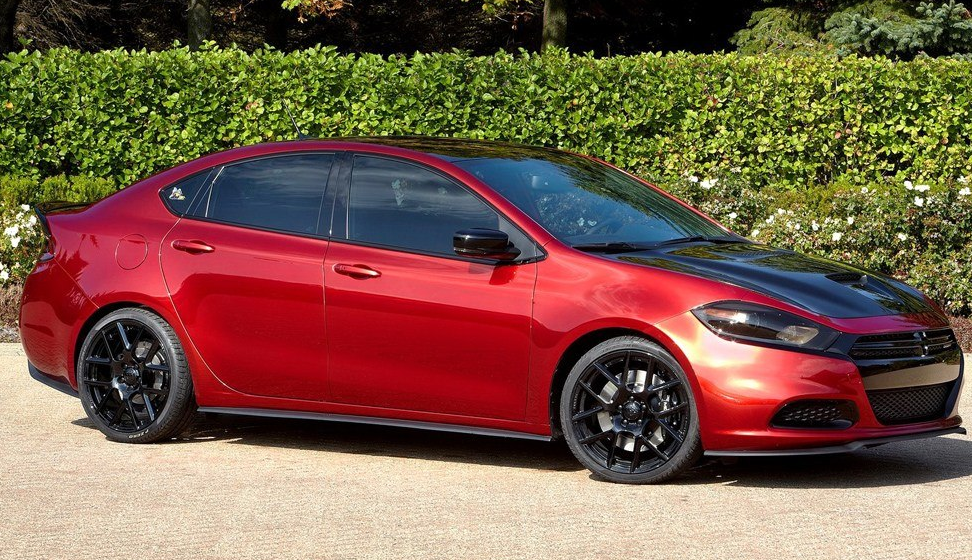 道奇(进口)-dart,全身设计比例很协调,气场非常足