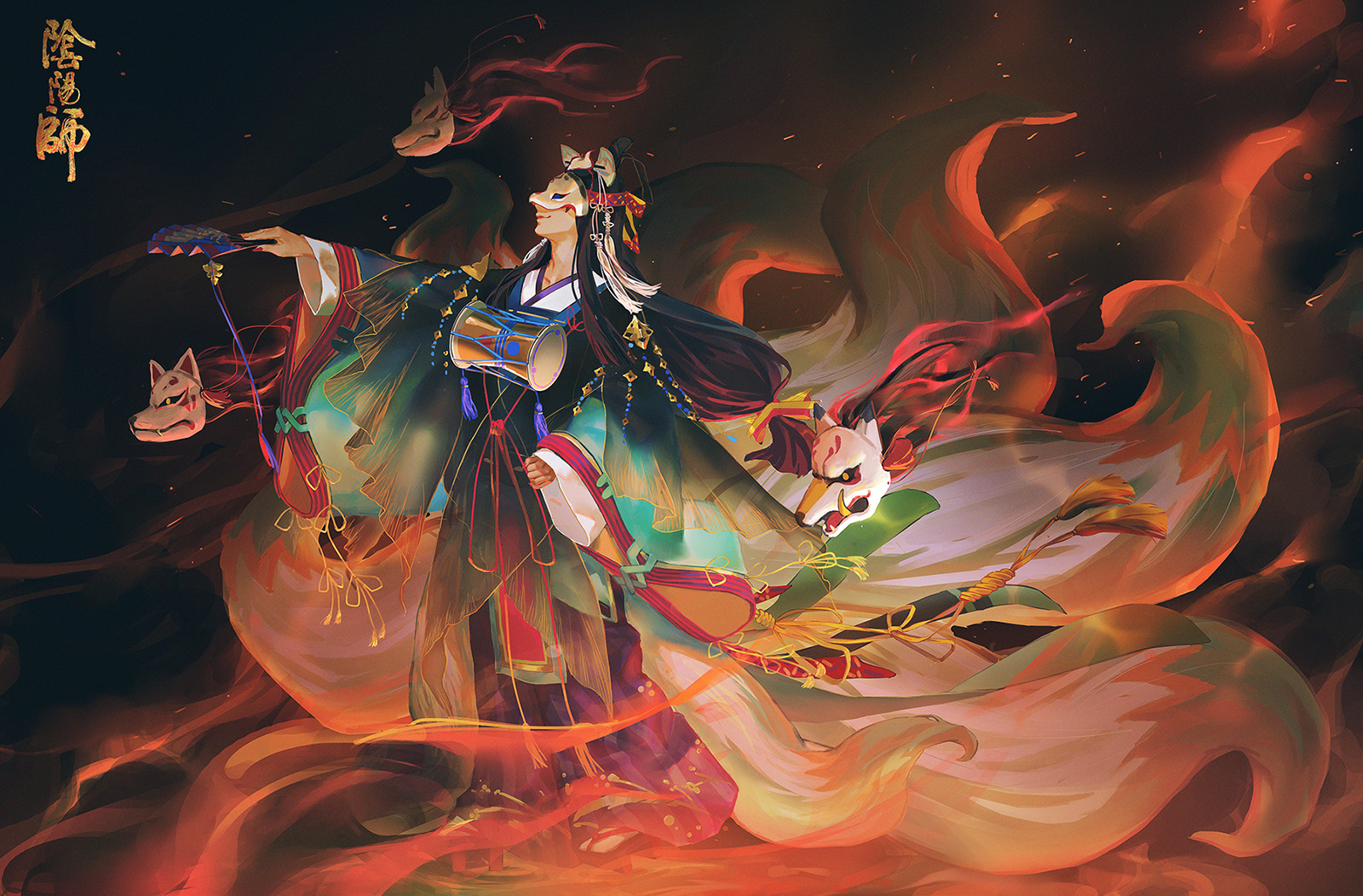 决战平安京:你们的大舅来了!玉藻前技能曝光,堪称法术轰炸机