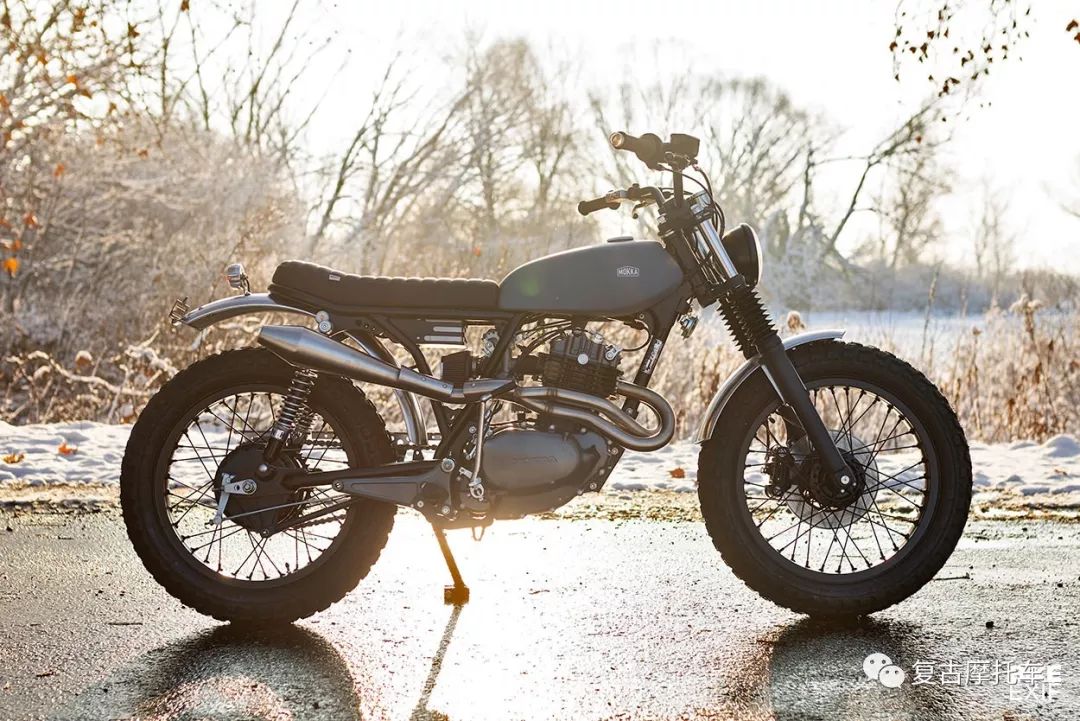 honda cb250 来自匈牙利mokka工作室的改装作品