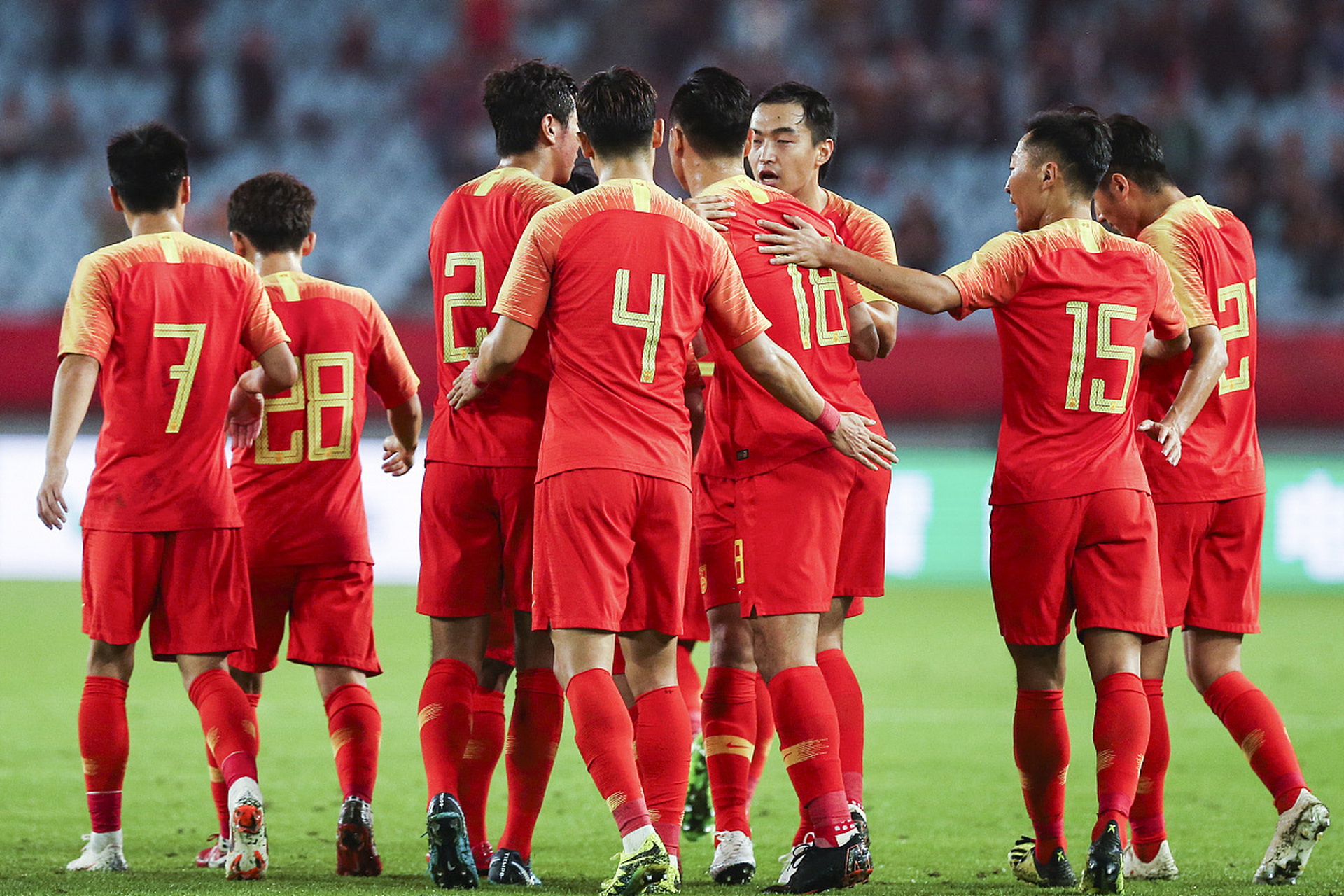 国足vs叙利亚# 9月12日也就是今天晚上19:35,国足将在成都凤凰山足球