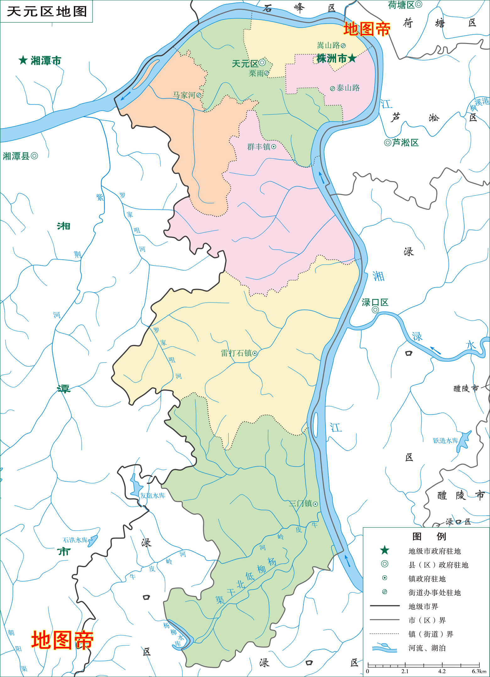 淥口區,位於株洲市南部,總面積約1053平方公里.