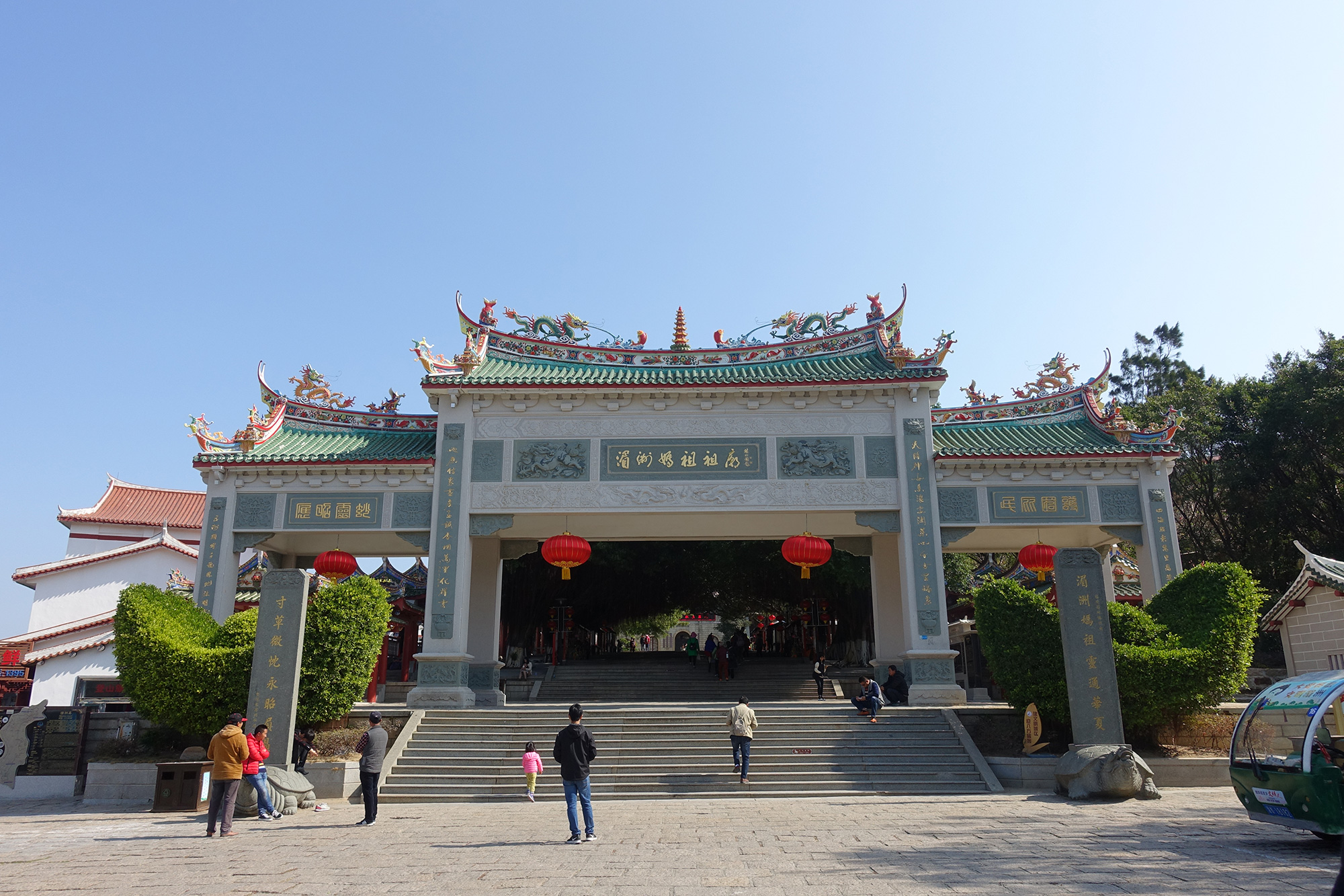 福建湄洲岛,妈祖的出生地,当地渔民信奉的神灵