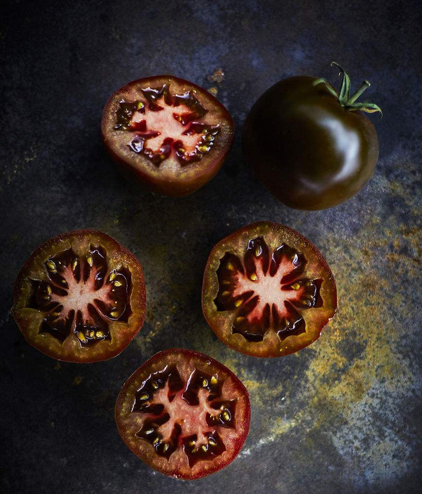 不!黑番茄好吃,健康!盘他!