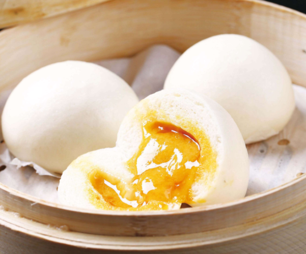 如此好看的广式流沙包,还不来学学吗?香甜软糯,奶香浓郁