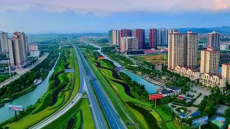 航拍广西来宾真正的风水宝地有这样的家乡我感到骄傲