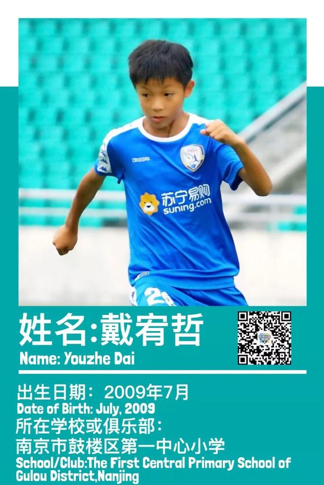 中国足球小将2009年球员信息