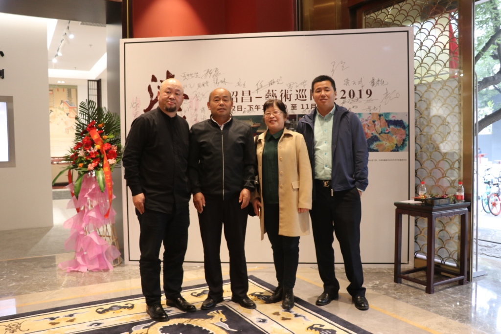 漆歌墨舞——贾绍昌巡回展在北京滑氏红木博物馆隆重开幕