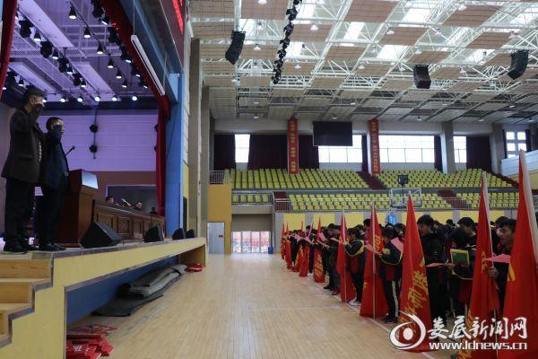 娄底四中举行2018届高考倒计时100天启动仪式