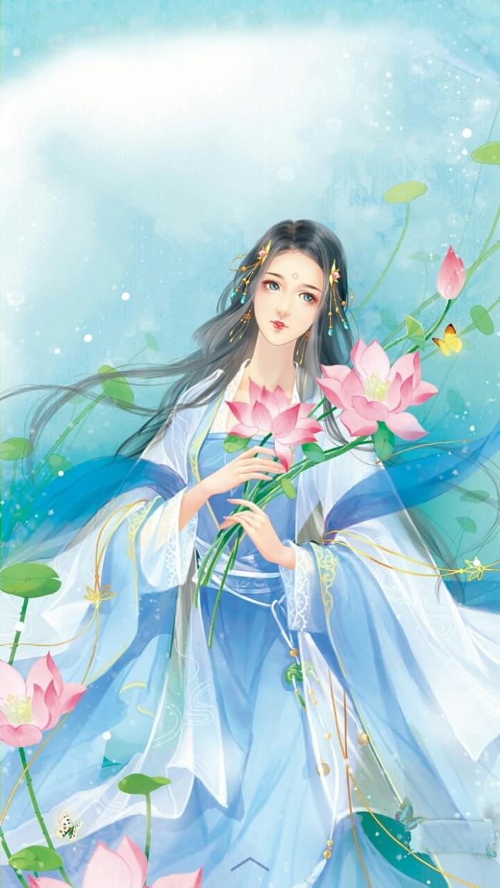 来自不同画师的古风人物插画作品,构图非常讲究,张张精彩大作!