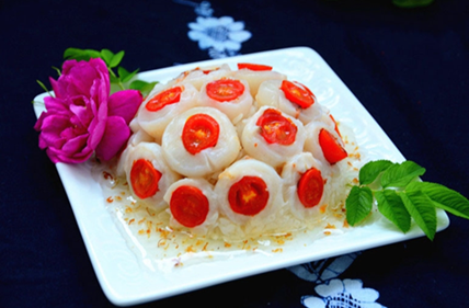 荔枝桂花扣,既是凉菜又是解暑甜品,不能错过的美食