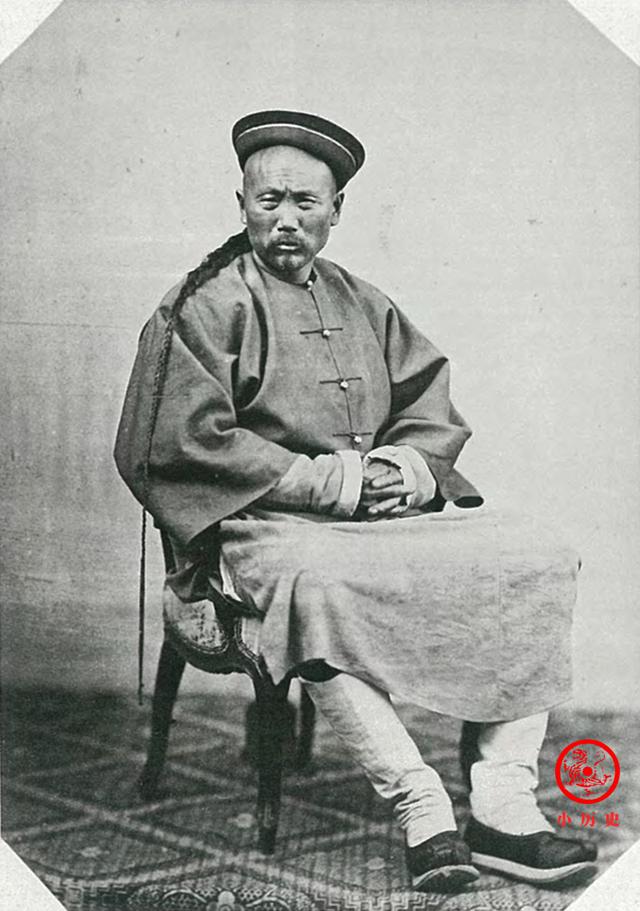 晚清老照片:一品大员仆从成群,第8张是真实的太监