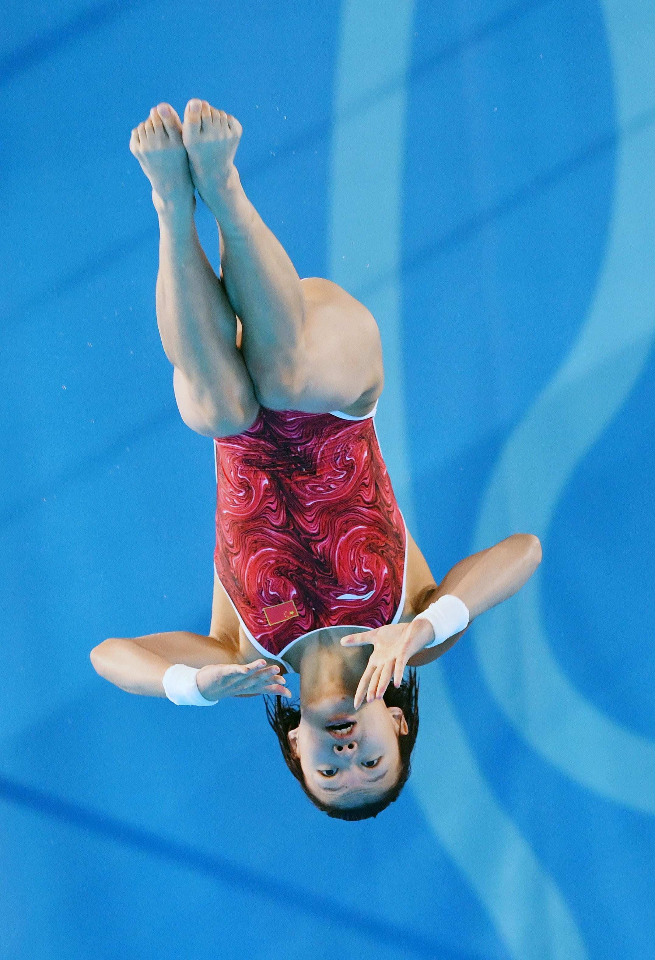 女子跳水十米跳台图片