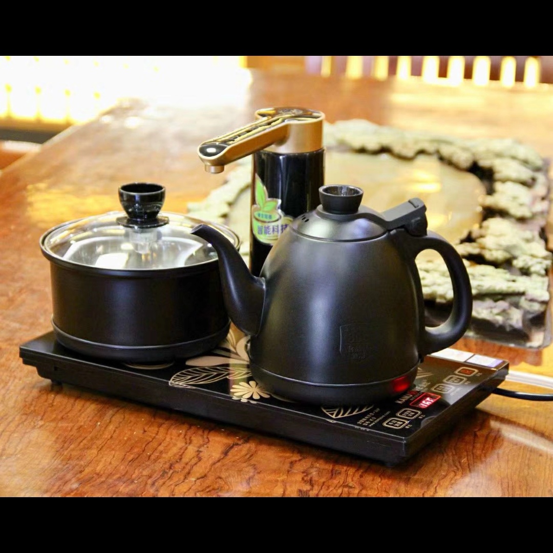 金灶茶具k9黑色限量版全自动电茶炉上,51茶具网www.51chaju.com