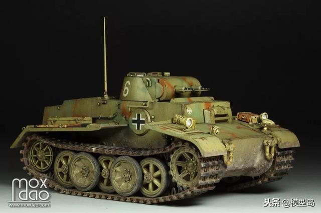 hobbyboss 1/35 一号坦克f|模型作品