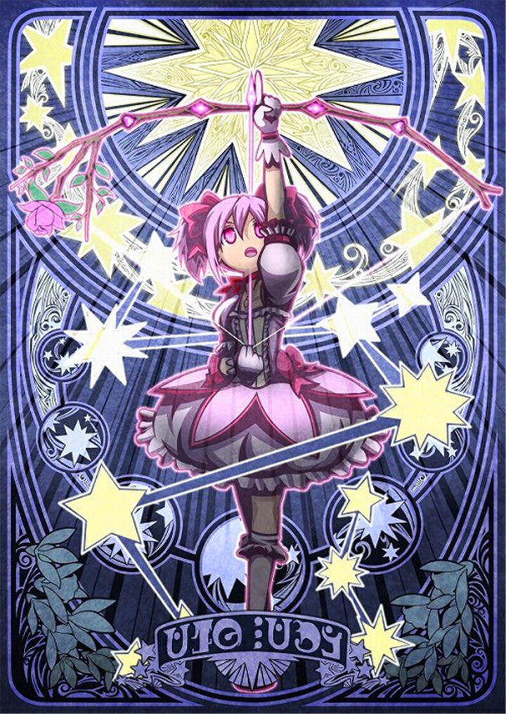 20张《魔法少女小圆》角色卡牌照,你喜欢哪张?