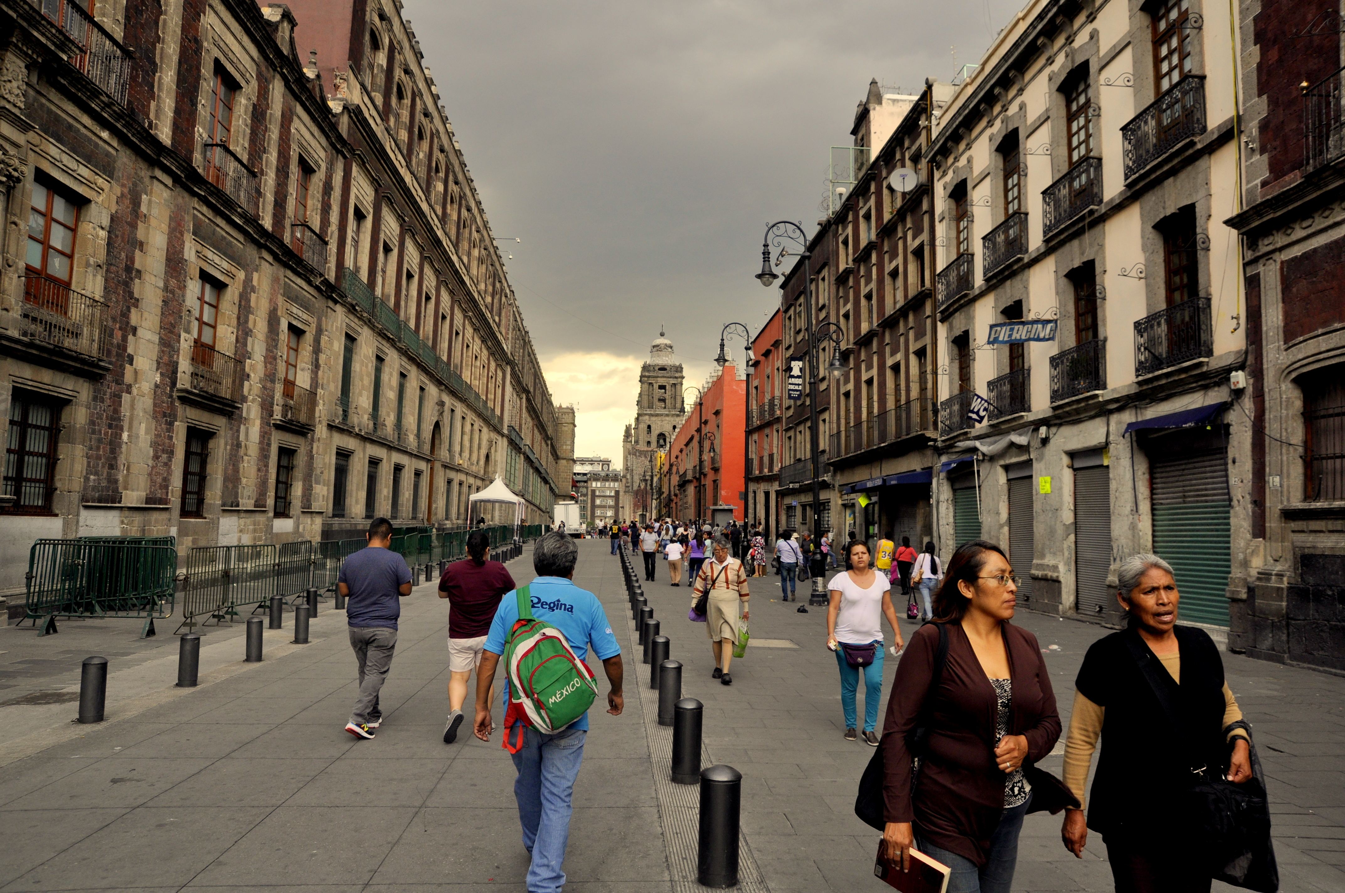 墨西哥城街景图片