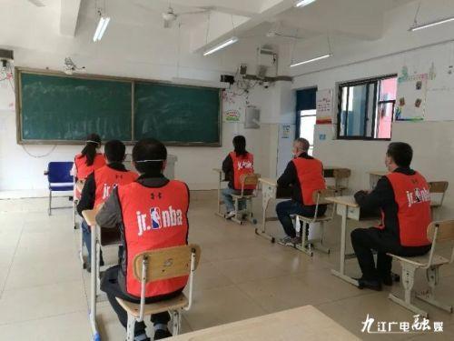 九江七中举行2020年春季学期高三年级,初三年级复学演练