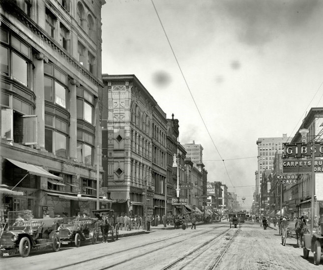 罕见老照片:百年前的老美国,赛过同期大清几百年