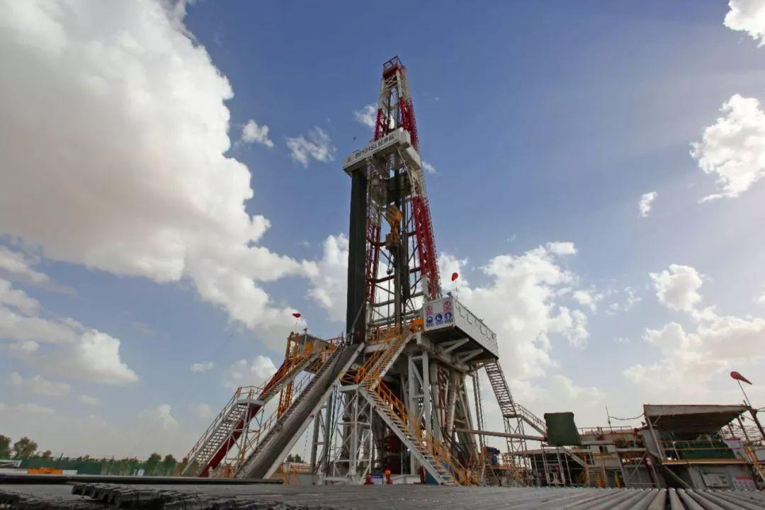 上图为前亚洲陆上第一深井顺北油气田的顺北蓬1井.